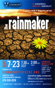 The Rainmaker at Lionheart Theatre