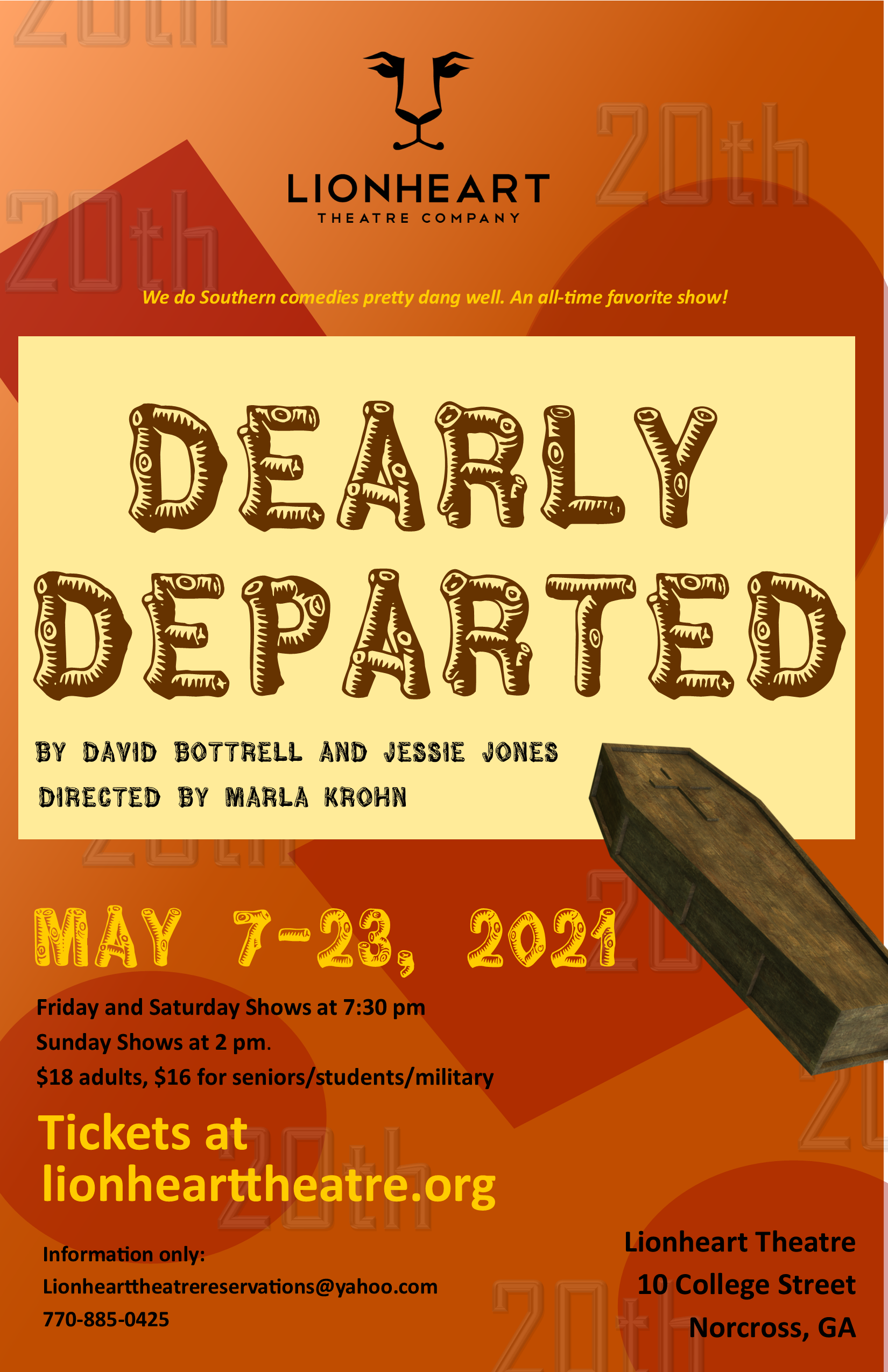 Dearly departed UPDATE 2021